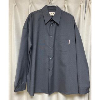 マルニ(Marni)の【MOA様専用】MARNI(マルニ)  グレー、ブラウンウールシャツのセット(シャツ)