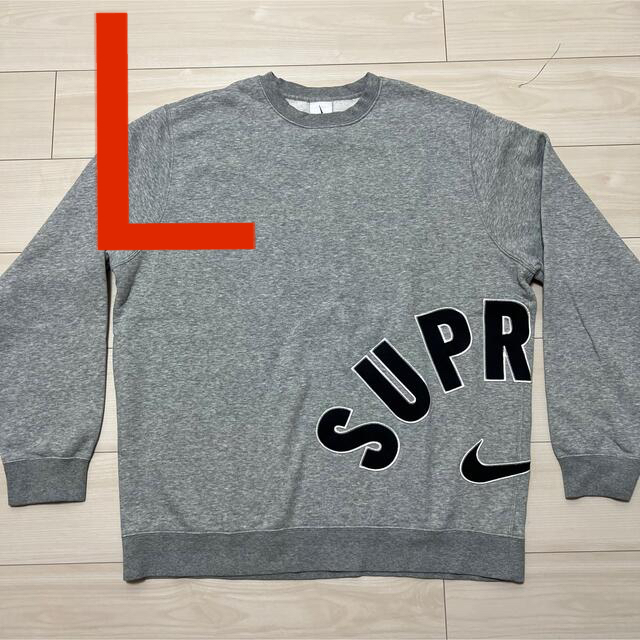 Supreme Nike Arc Crewneck Heather Grey S