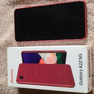 新品同様★SC-56B　レッド(スマートフォン本体)