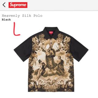 シュプリーム(Supreme)のSupreme Heavenly Silk Polo L 新品未使用(ポロシャツ)