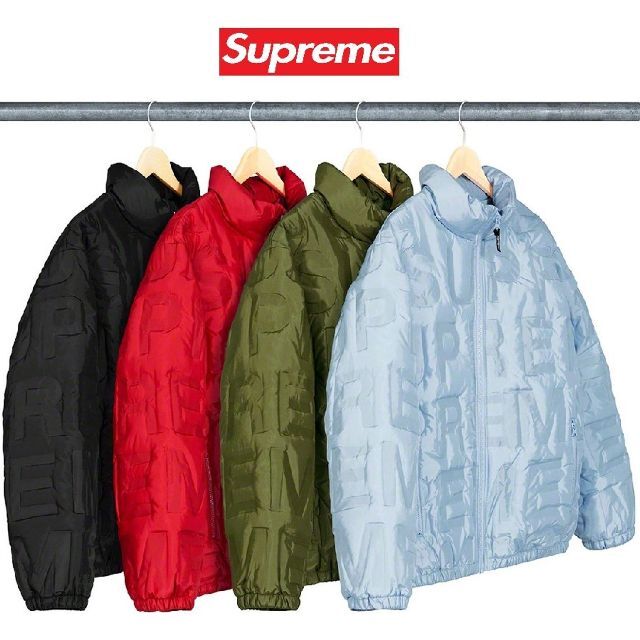 シュプリームSupreme Bonded Logo Puffy Jacket/S 5