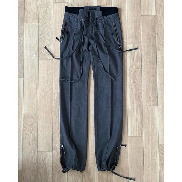 KRIS VAN ASSCHE CenterPressed Wool Pants | yoshi-sushi.ca