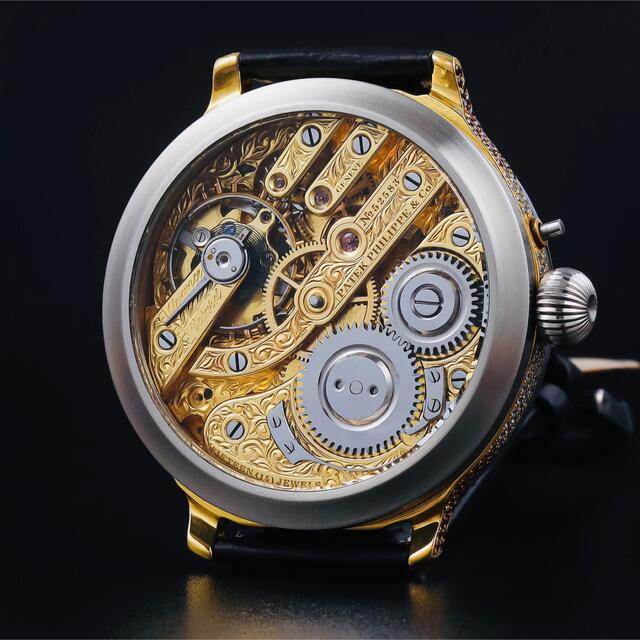 【したケース】 パテックフィリップ PATEK PHILIPPE ★アンティーク 手巻き 腕時計 あくまで