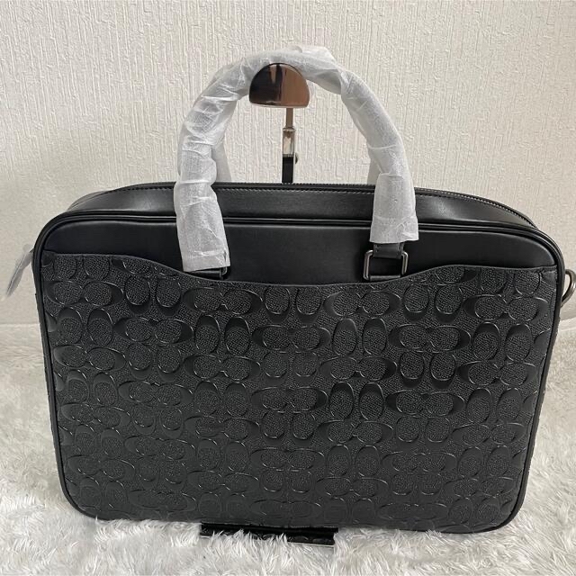 COACH(コーチ)のコーチ　ビジネスバッグ  ブリーフケース  レザー  シグネチャー　F72973 メンズのバッグ(ビジネスバッグ)の商品写真