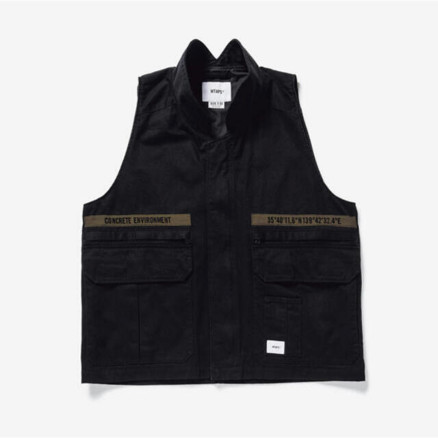 W)taps(ダブルタップス)のWTAPS 21SS REP VEST / COTTON. TWILL XL メンズのトップス(ベスト)の商品写真