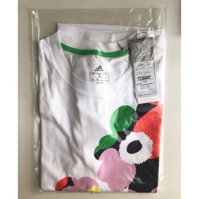 marimekko(マリメッコ)のadidas × マリメッコ グラフィックTシャツ＜キッズ150＞ キッズ/ベビー/マタニティのキッズ服女の子用(90cm~)(Tシャツ/カットソー)の商品写真