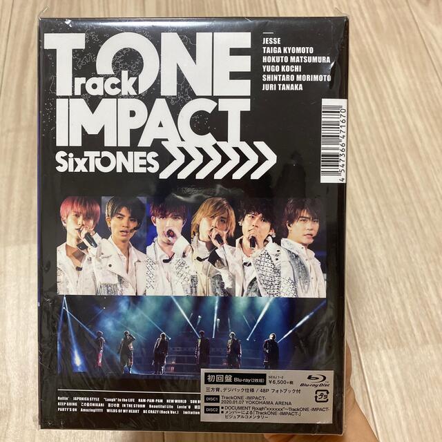 SixTONES TrackONE IMPACT 初回盤 ブルーレイ