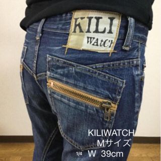 値下げ　KILIwATCH デニムパンツ　Mサイズ