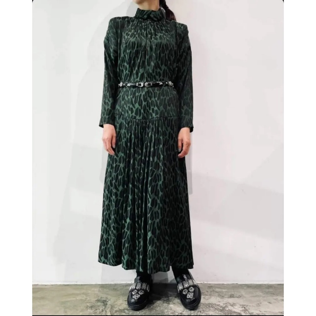 TOGA Acetate jacquard dress ワンピース