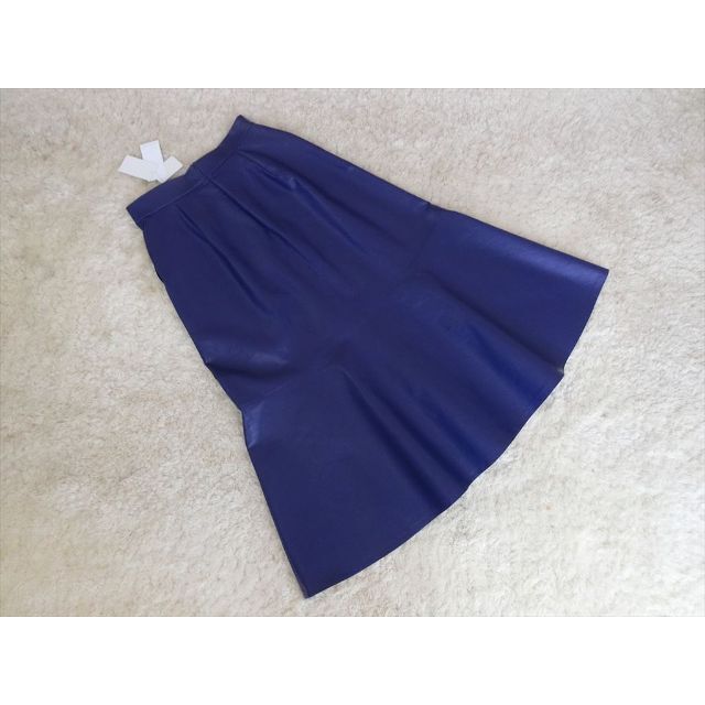 LE CIEL BLEU(ルシェルブルー)の新品タグ付♪LE CIEL BLEU スカート パープル 36サイズ ルシェル レディースのスカート(ひざ丈スカート)の商品写真