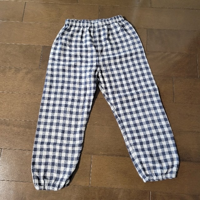 無印良品 キッズパジャマ ダブルガーゼ 110-125 キッズ/ベビー/マタニティのキッズ服男の子用(90cm~)(パジャマ)の商品写真