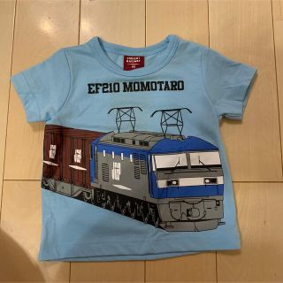 ジェイアール(JR)の⭐︎新品　Tシャツ 電車　桃太郎　80 水色(Ｔシャツ)