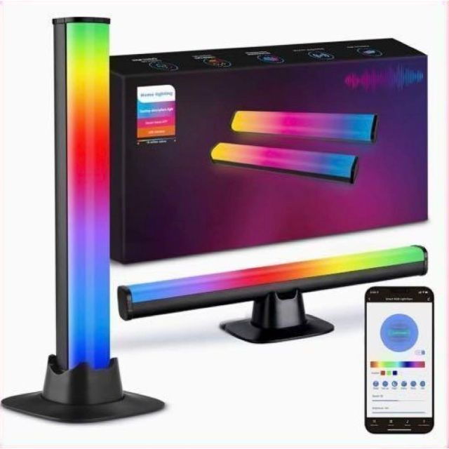 ✨️ゲーミングバーライト✨️ LED スマートライトバー フルカラー RGB ゲーミングライト LED バーライト スマート RGB 雰囲気 フルカラー