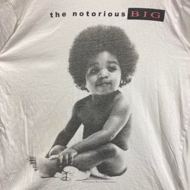 the notorious ノートリアス BIG Tシャツ 半袖 ホワイトの通販 by 古着