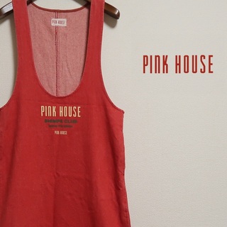 最新コレックション 超美品 ジャンパースカート ビンテージ ピンクハウス HOUSE PINK サロペット/オーバーオール