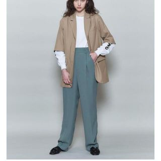 ロク(6 (ROKU))のroku 6 ロク　GEORGETTE TUCK PANTS(カジュアルパンツ)