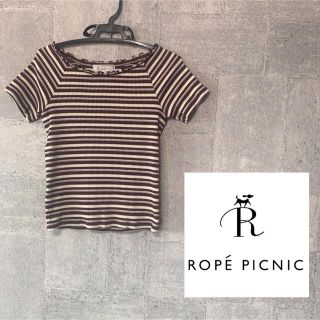 ロペピクニック(Rope' Picnic)のロペピクニック  メロウボーダートップス(カットソー(半袖/袖なし))