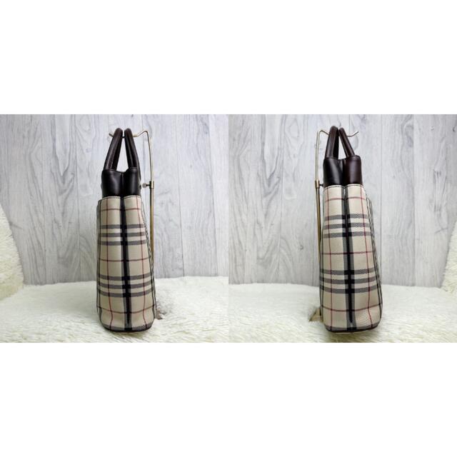 BURBERRY(バーバリー)の人気定番♡美品♡A4可♡BURBERRY ノバチェック ベージュ トートバッグ レディースのバッグ(トートバッグ)の商品写真