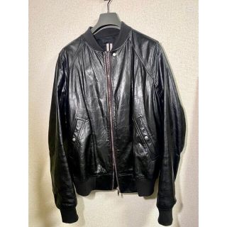 RICK OWENS 】リック オウエンス ☆ライトコート・レザー☆1回着