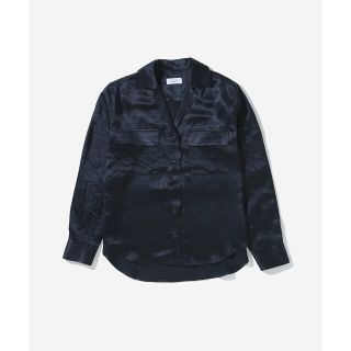 サタデーズニューヨークシティ(Saturdays NYC)の【ネイビー（40）】Lomedico Crinkled Satin LS Shirt(シャツ/ブラウス(長袖/七分))