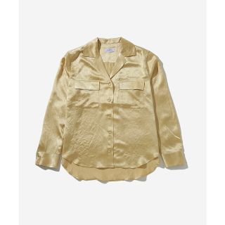 サタデーズニューヨークシティ(Saturdays NYC)の【イエロー（80）】Lomedico Crinkled Satin LS Shirt(シャツ/ブラウス(長袖/七分))