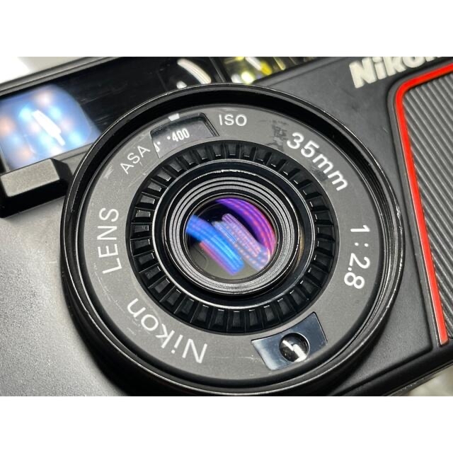 完動品　Nikon L35AF 35mm F2.8 ピカイチ ケースセット