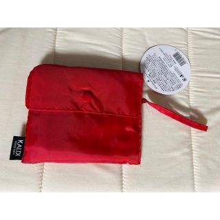 カルディ(KALDI)のKALDI エコバッグ　RED(日用品/生活雑貨)