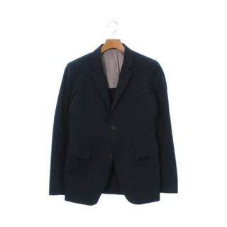 ジルサンダー(Jil Sander)のJIL SANDER ジルサンダー テーラードジャケット 44(S位) 紺 【古着】【中古】(テーラードジャケット)