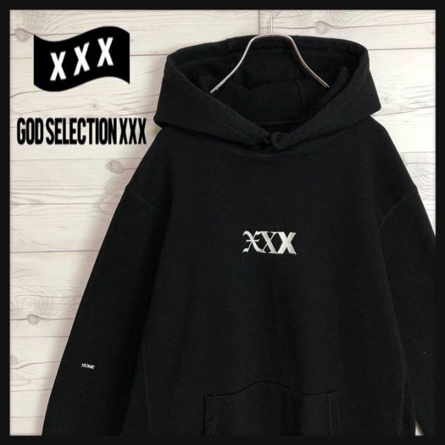 【即完売モデル】 ゴッドセレクション XXX  ロンT スウェット 黒 入手困難