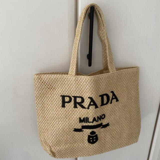 PRADA - SALE❗️お値下げ・プラダ・カゴトートバッグ・ノベルティの