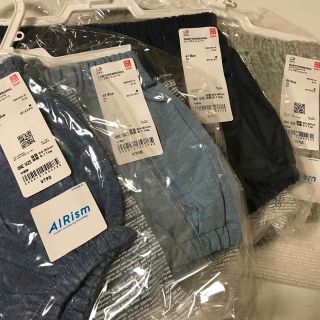 ユニクロ(UNIQLO)のエアリズムパイルパンプキンショーツ　60-80㎝(パンツ)