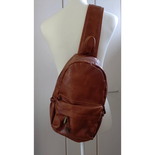 茶色　ショルダーバッグ レディースのバッグ(ショルダーバッグ)の商品写真