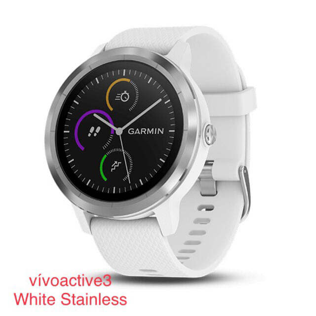 GARMIN vívoactive3 White Stainless