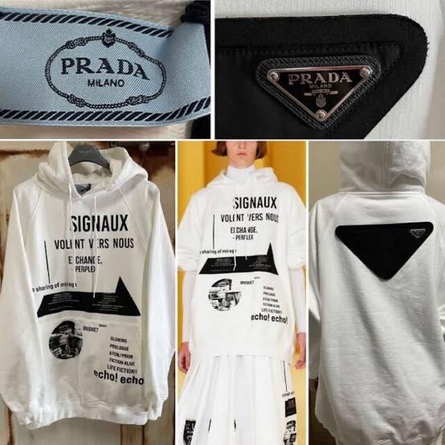 PRADA(プラダ)の日本在庫数点のみ PRADA RAF SIMONS フーディー メンズのトップス(パーカー)の商品写真