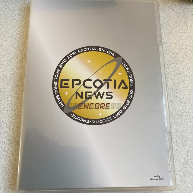 NEWS EPCOTIA -ENCORE 初回盤 Blu-rayの通販 by ころ｜ラクマ