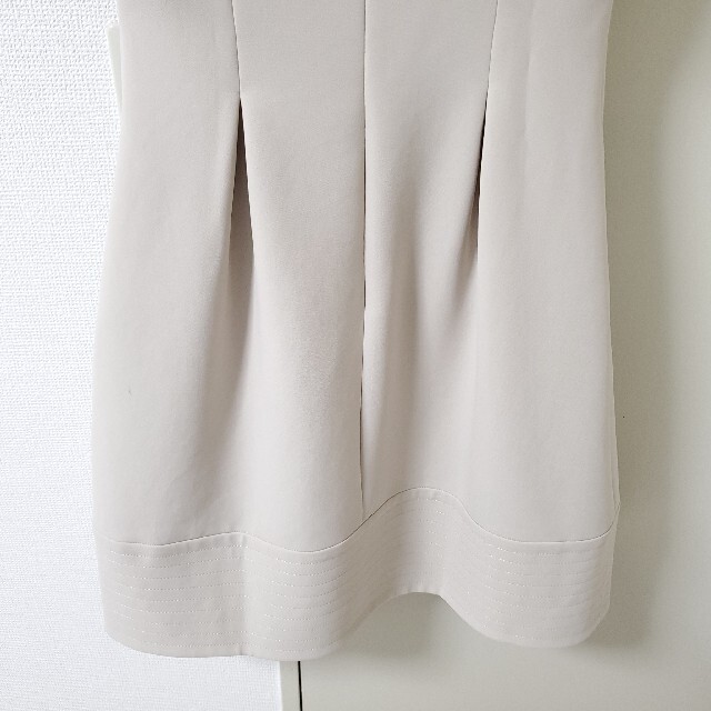 超美品♪19SS Rene ルネ ノースリーブ ワンピース グレージュ