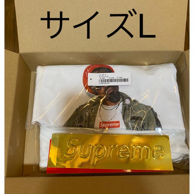 Supreme(シュプリーム)のSupreme Andr3000 Teeシュプリーム フォトTシャツアンドレ白L メンズのトップス(Tシャツ/カットソー(半袖/袖なし))の商品写真