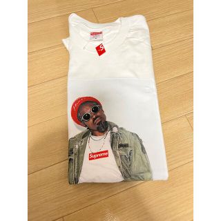 シュプリーム(Supreme)のシュプリーム supreme andre 3000 M 白 新品 アンドレ(Tシャツ/カットソー(半袖/袖なし))