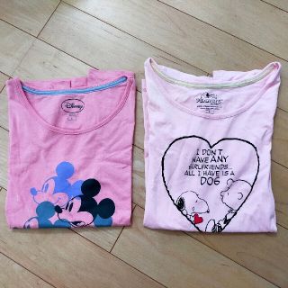 レディースTシャツ2枚セット(Tシャツ(半袖/袖なし))