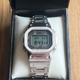 ジーショック(G-SHOCK)のCASIO G-SHOCK GMW-B5000D-1JF フルメタルシルバー(腕時計(デジタル))