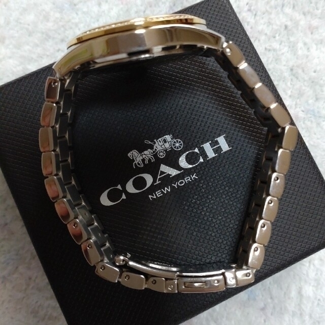 本日限定価格 稼働 ほぼ未使用 極美品】COACH 腕時計 クリスタル ストーン | kserietv.com