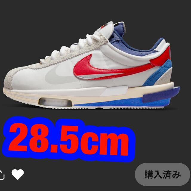 sacai × Nike Zoom Cortez ナイキ サカイ コルテッツメンズ