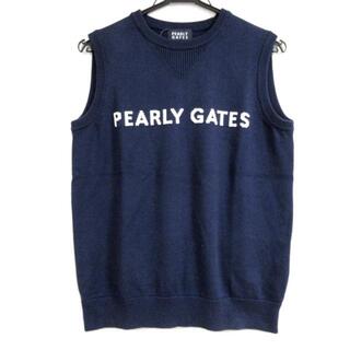 パーリーゲイツ(PEARLY GATES)のパーリーゲイツ ノースリーブセーター 1 S(ニット/セーター)