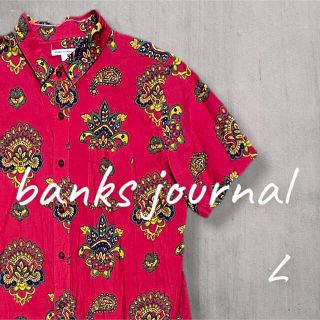 BANKS JOURNAL - banks journal セットアップ 総柄 派手柄の通販 by