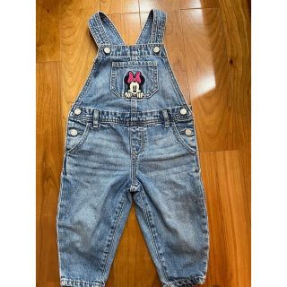 ベビーギャップ(babyGAP)のbabyGAP ミニー　サロペット　90  オーバーオール　デニム(パンツ/スパッツ)