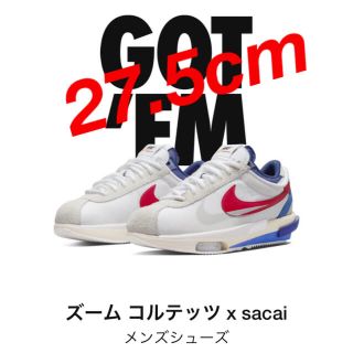 ナイキ(NIKE)のサカイ × ナイキ ズーム コルテッツ 27.5cm(スニーカー)