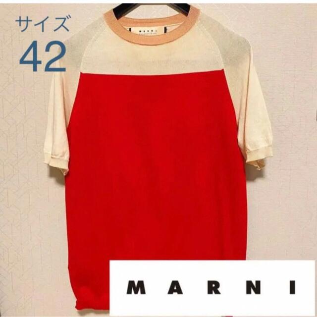 Marni(マルニ)のMarni 半袖　ニット　マルニ　サマーニット　2013ssモデル レディースのトップス(ニット/セーター)の商品写真