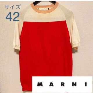 マルニ(Marni)のMarni 半袖　ニット　マルニ　サマーニット　2013ssモデル(ニット/セーター)