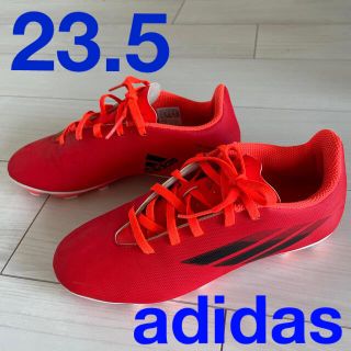 アディダス(adidas)の23.5cm adidas サッカースパイク キッズ　ジュニア(シューズ)