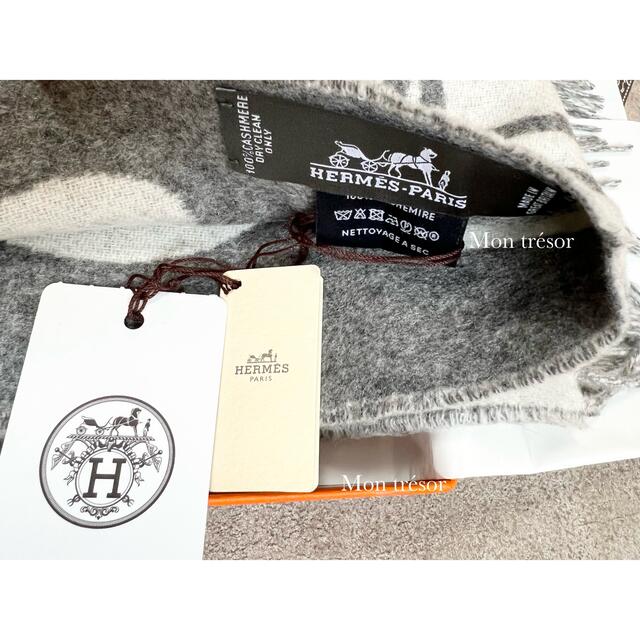 注目 HERMESカシミアマフラー ドレ バックル i9tmg.com.br